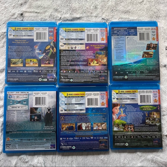 Disney Blue-ray disc Collection 6 of them for a good price. - Picture 2 of 14